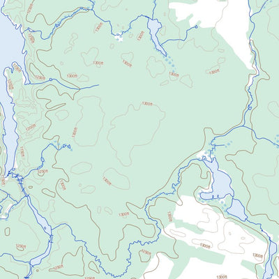 Natural Resources Canada Rush Lake, ON (041O16 Toporama) digital map
