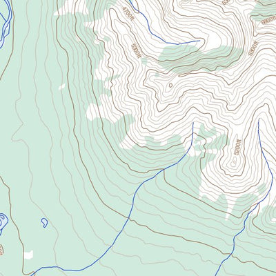 Natural Resources Canada Rusty Mountain, YT (106C05 Toporama) digital map