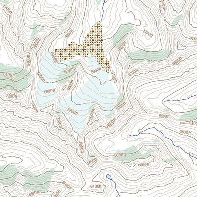Natural Resources Canada Rusty Mountain, YT (106C05 Toporama) digital map