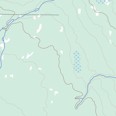 Natural Resources Canada Ruth Lake, AB (074D13 Toporama) digital map