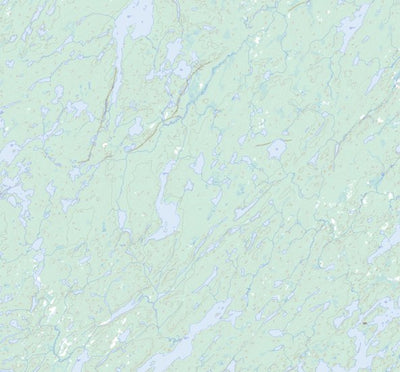 Natural Resources Canada Rutherford Lake, SK (064E06 Toporama) digital map