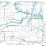 Natural Resources Canada Rycroft, AB (083M15 CanMatrix) digital map
