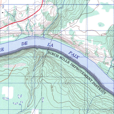 Natural Resources Canada Rycroft, AB (083M15 CanMatrix) digital map