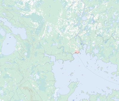 Natural Resources Canada Sachigo Lake, ON (053F16 Toporama) digital map