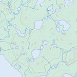 Natural Resources Canada Sadene Lake, NT (097B14 Toporama) digital map
