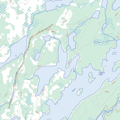Natural Resources Canada Sagiminnis Lake, ON (053A09 Toporama) digital map