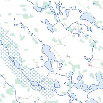 Natural Resources Canada Sagliq Island, NU (066A01 Toporama) digital map