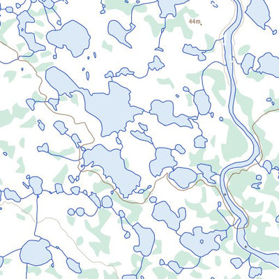 Natural Resources Canada Sagliq Island, NU (066A01 Toporama) digital map