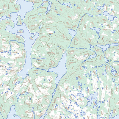 Natural Resources Canada Saint-Augustin--Saguenay, QC (012O02 Toporama) digital map