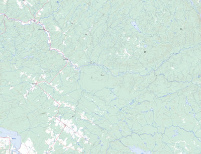 Natural Resources Canada Saint-Jean-Baptiste-Vianney, QC (022B11 Toporama) digital map