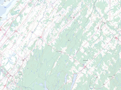 Natural Resources Canada Saint-Modeste, QC (021N14 Toporama) digital map