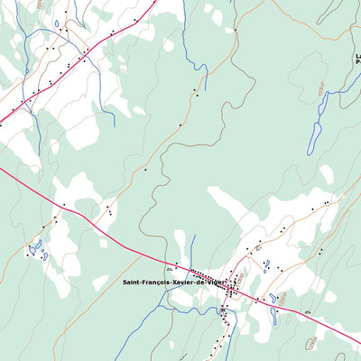 Natural Resources Canada Saint-Modeste, QC (021N14 Toporama) digital map