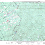 Natural Resources Canada Saint-Zacharie, QC (021L01 CanMatrix) digital map