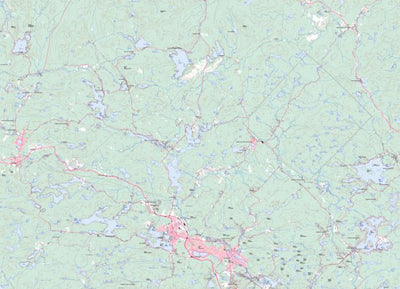 Natural Resources Canada Sainte-Agathe-Des-Monts, QC (031J01 Toporama) digital map
