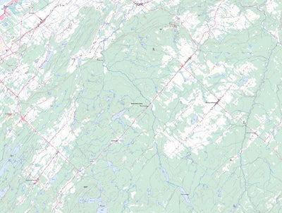 Natural Resources Canada Sainte-Blandine, QC (022C08 Toporama) digital map