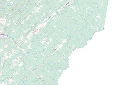 Natural Resources Canada Sainte-Justine, QC (021L08 Toporama) digital map