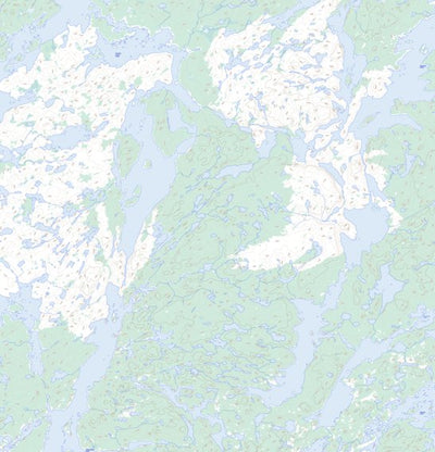 Natural Resources Canada Salkeld Lake, NT (075F05 Toporama) digital map