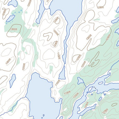 Natural Resources Canada Salkeld Lake, NT (075F05 Toporama) digital map
