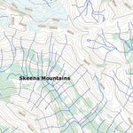 Natural Resources Canada Sallysout Creek, BC (104A01 Toporama) digital map