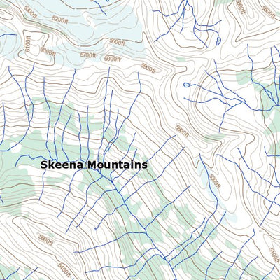 Natural Resources Canada Sallysout Creek, BC (104A01 Toporama) digital map