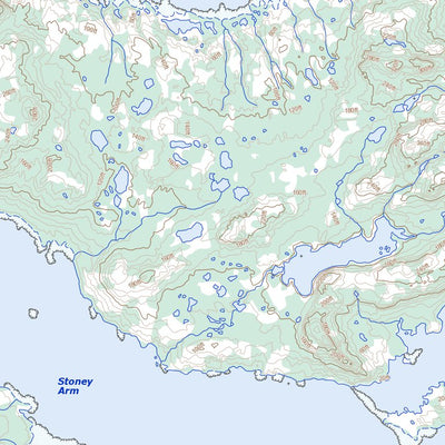 Natural Resources Canada Sand Hill Cove, NL (013H09 Toporama) digital map