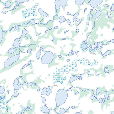 Natural Resources Canada Sandbank Lake, ON (042O02 Toporama) digital map