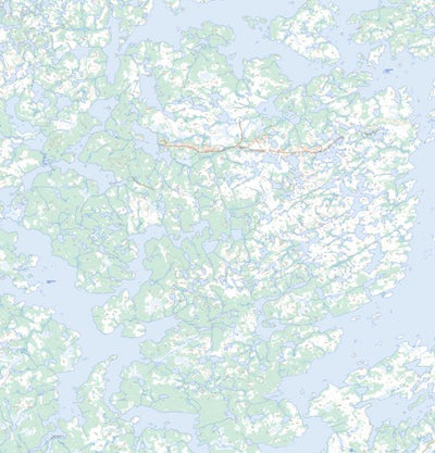 Natural Resources Canada Sanderson Lake, NT (075H07 Toporama) digital map