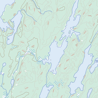 Natural Resources Canada Sandfly Lake, SK (073O09 Toporama) digital map