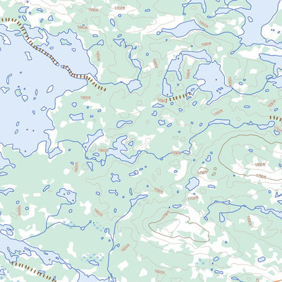 Natural Resources Canada Sandgirt Peak, NL (023H14 Toporama) digital map