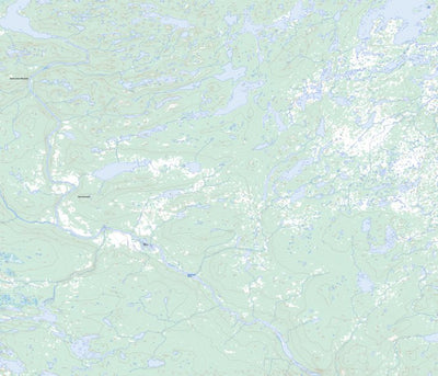 Natural Resources Canada Santa Claus Mountain, NL (013K03 Toporama) digital map