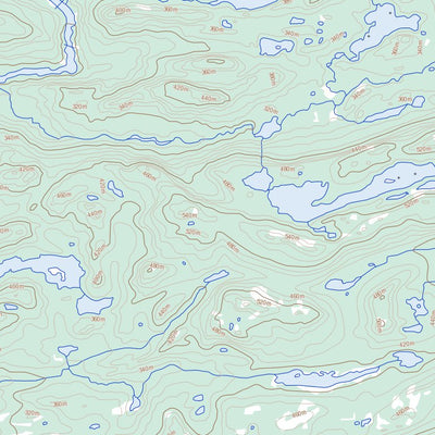 Natural Resources Canada Santa Claus Mountain, NL (013K03 Toporama) digital map