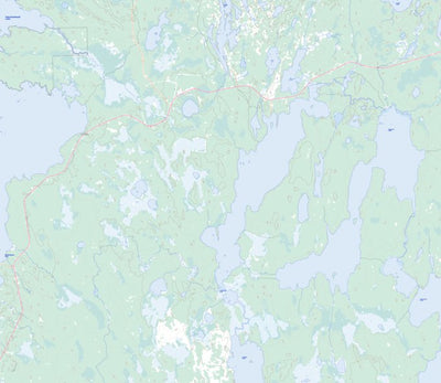 Natural Resources Canada Sarginson Lake, SK (063L11 Toporama) digital map