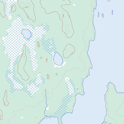 Natural Resources Canada Sarginson Lake, SK (063L11 Toporama) digital map