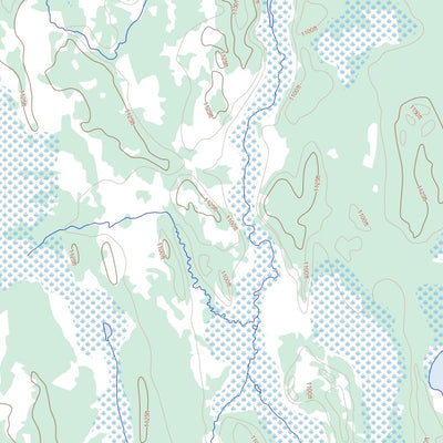 Natural Resources Canada Saunders Lake (063L06 Toporama) digital map