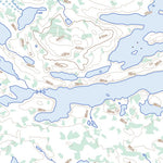 Natural Resources Canada Savannah Lake, NT (076C07 Toporama) digital map