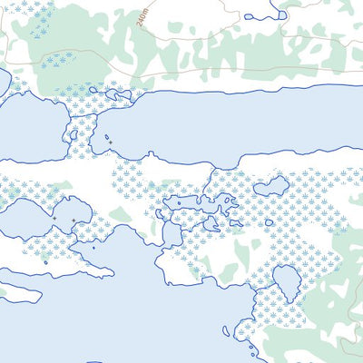 Natural Resources Canada Savard Lake, NU (065H07 Toporama) digital map