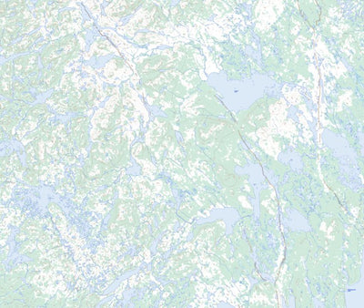 Natural Resources Canada Sawbill Lake, NL (023G07 Toporama) digital map