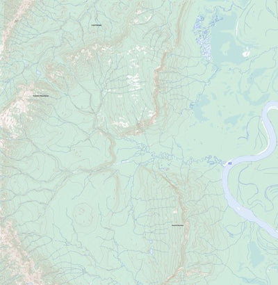 Natural Resources Canada Sawmill Mountain, NT (095B13 Toporama) digital map