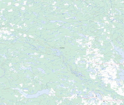 Natural Resources Canada Saxton Lake (093J03 Toporama) digital map