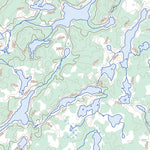 Natural Resources Canada Schaefer Lakes, NT (075D03 Toporama) digital map