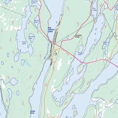 Natural Resources Canada Schist Lake, MB (063K12 Toporama) digital map