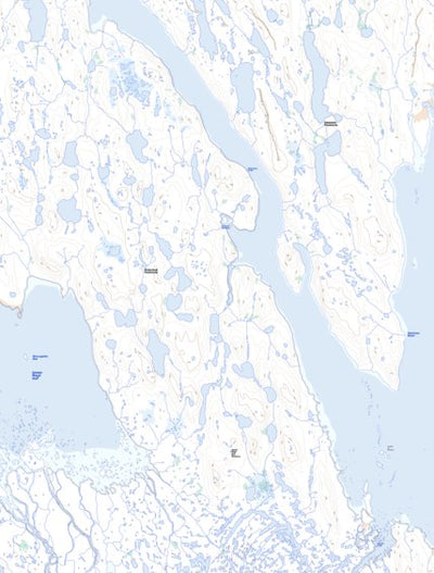 Natural Resources Canada School Of Whales, NU (066O16 Toporama) digital map
