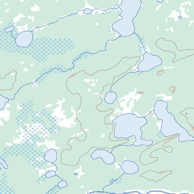 Natural Resources Canada Schwatka Lake, MB (053M06 Toporama) digital map