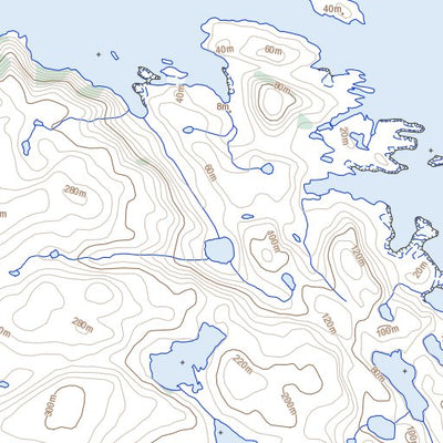 Natural Resources Canada Scott's Fortress (025I10 Toporama) digital map
