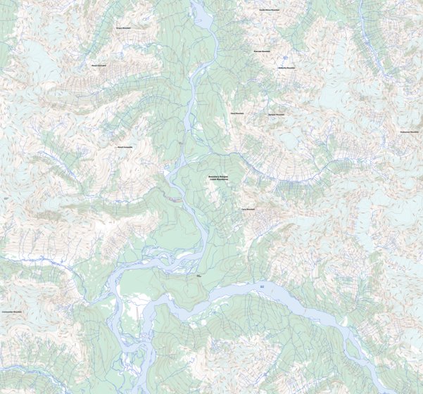 Scud River, BC (104G05 Toporama) Map by Natural Resources Canada ...