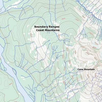 Natural Resources Canada Scud River, BC (104G05 Toporama) digital map
