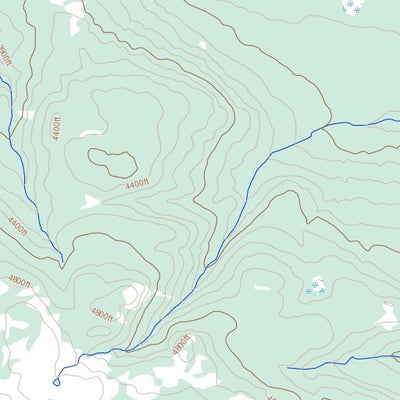 Natural Resources Canada Scurvy Creek, YT (105B15 Toporama) digital map
