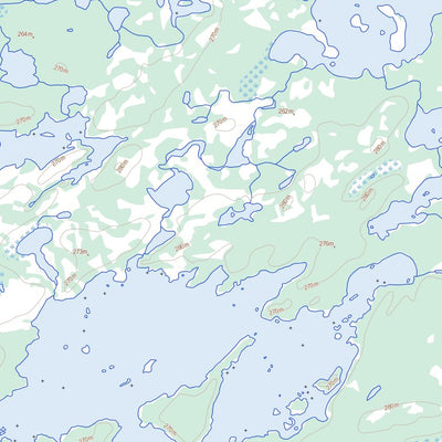 Natural Resources Canada Seeber Lake (053F14 Toporama) digital map