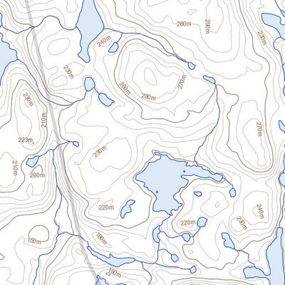 Natural Resources Canada Seekoo Island (046F10 Toporama) digital map