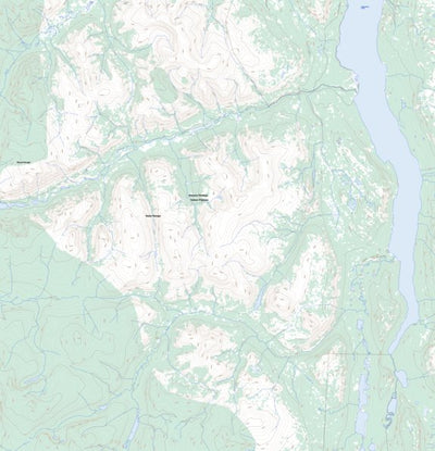 Natural Resources Canada Sekulmun Lake (115H05 Toporama) digital map